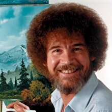 Belki şurada Bob Ross'u hatırlayan bir grup genç vardır
