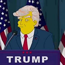 The Simpsons şimdi de Trump'ın ölümünü gösterdi