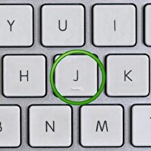 Klavyelerdeki F ve J tuşları üzerindeki çıkıntılar ne işe yarıyor?