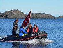 Türk bilim adamları Antarktika'ya ulaştı