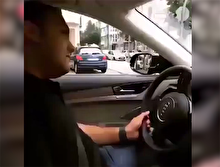 Gurbetçi vatandaş Hollanda sokaklarını işte böyle inletti