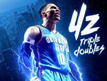 Bu adam bir harika: Russell Westbrook 55 yıllık rekoru kırdı