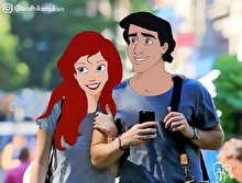 Disney karakterleri hayatın içerisinde yer alsaydı nasıl olurlardı?
