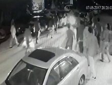 Kız kaçırma anları güvenlik kameralarına saniye saniye yansıdı