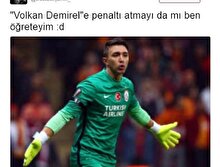 Volkan Demirel'in penaltısı sosyal medyayı salladı