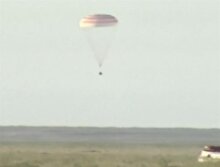 Fransız astronot Thomas Pesquet yeryüzüne iniş yaptı