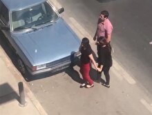 İzmir'de deprem paniği kamerada