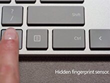Microsoft'tan parmak izi okuyuculu klavye: Modern Keyboard