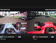 2017 Azerbaycan Formula1 'in en iyi 'onboard' anları!