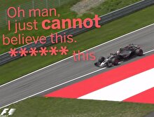 F1 pilotlarının araç içi komik konuşmaları böyle kaydedildi
