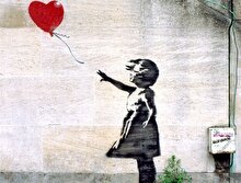 İngiltere'nin en sevilen resmi: Balloon Girl