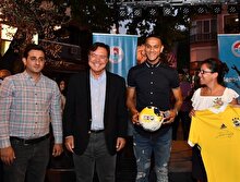 Josef de Souza festivale katıldı