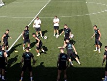 Real Madrid'te El Clasico öncesi idman şov!