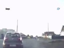 Sarhoş kadın sürücü masum çocuğu bacağından etti!