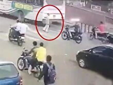 Onlarca araç ve motorun içinden sağ çıkan adamın hazin sonu