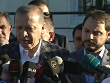 Cumhurbaşkanı Recep Tayyip Erdoğan'dan bayram namazı çıkışında flaş açıklamalar