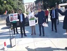 Birleşmiş Milletler önünde Arakan protestosu