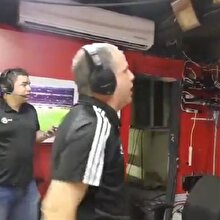 Panamalı spiker kendinden geçti