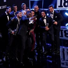Dünyanın en pahalı selfie'si dün gece FIFA ödül töreninde çekildi