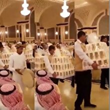 Suudi Arabistan'daki düğünde davetlilere iPhone 8 dağıtıldı!