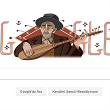 Google Aşık Veysel'e özel Doodle hazırladı