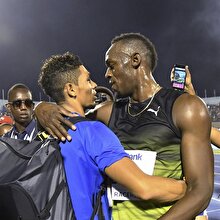 Usain Bolt'un veliahtı olarak gösteriler Niekerk sakatlandı