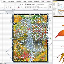 Excel tablolarını sanat eserine dönüştüren Japon üstat: Tatsuo Horiuchi