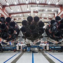 Falcon Heavy'den ilk fırlatma öncesi yeni görüntüler