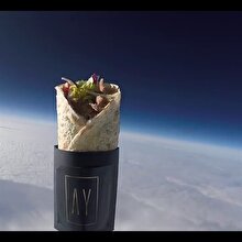 Uzaya kebap gönderdiler!