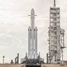 18 uçak gücündeki Falcon Heavy'den yeni görüntüler