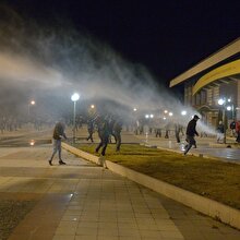 Eskişehir'de ortalık karıştı: Beşiktaş taraftarlarıyla polis arasında gerginlik