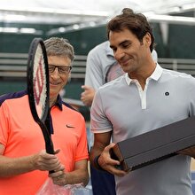 Bill Gates ve Federer özel bir tenis maçında karşılaşacak