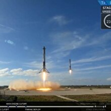 Falcon Heavy'nin ilk test uçuşu gerçekleşti