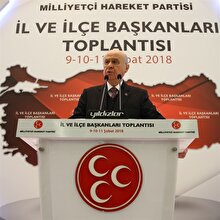 MHP lideri Bahçeli: Trenden inen indiği yerde kalacak