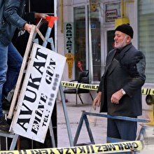 Yozgat'ta şehidi icraya veren avukatın bürosuna saldırı