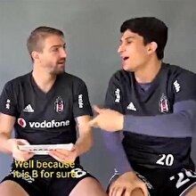 Beşiktaşlı futbolcuların Almanca çıkmazı kahkahaya boğdu