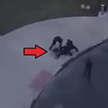 Kaçan suçluyu uçarak yakalayan K9 köpeği