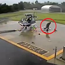 Polis helikopterinin feci kazası kamerada