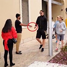 Hayranıyla tokalaşmayan Zlatan Ibrahimović