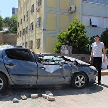 Yeni aldığı araç evinin önünde bu hale geldi! 'En son arabayı ateşe vereceğim'
