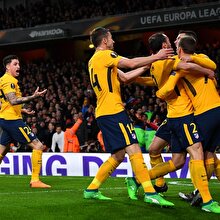 Atletico Madrid ve Marsilya tura yakın!