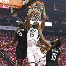 NBA raporu: Houston, Jazz'a saha avantajını kaptırdı