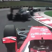 Formula 1 pilotlarının 'şanslı' olduğu saniyeler!