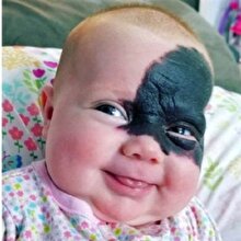 'Bebek Batman' görenleri şaşırtıyor