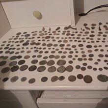 Odunlukta tadilat yaparken define buldu