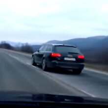 BMW M5'ten gerilim dolu bir sollama!