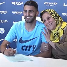 Manchester City'ye annesiyle gelen futbolcu