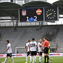 Beşiktaş'tan tatsız prova