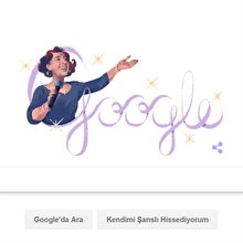 Google Müzeyyen Senar'a özel Doodle hazırladı