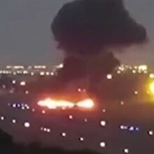 Pilotun öldüğü ve 6 kişinin ağır yaralandığı uçak kazası saniye saniye görüntülendi